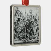 私達が祝う「ハープ奏者Weekly'1867からの日、 メタルオーナメント (右)