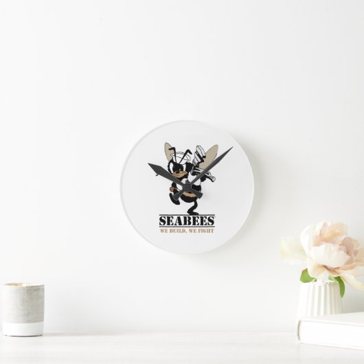 私達が私達を造るシービーによっては時計が戦います ラウンド壁時計 (ホーム)