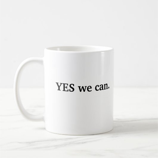 私達が襲ってもいいYes コーヒーマグカップ (左)