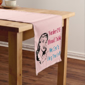 私達が鐘を鳴らすことを得るBuncoのレトロのテーブル#1 ショートテーブルランナー (インサイチュ)