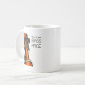 私達にあなたの低音の顔を示して下さい! - Sterryの漫画 コーヒーマグカップ (正面左)