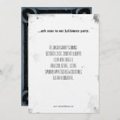 私達にあなたの存在ハロウィンの印を与えて下さい 招待状 (正面/裏面)