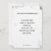 私達にあなたの存在ハロウィンの印を与えて下さい 招待状 (正面)