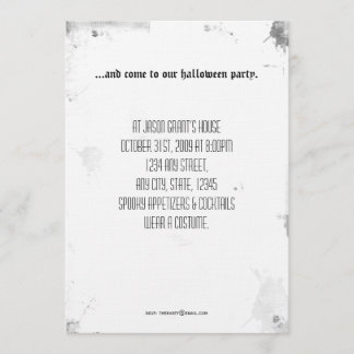 私達にあなたの存在ハロウィンの印を与えて下さい 招待状