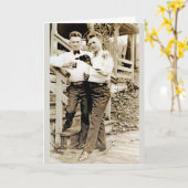 私達にここにあります カード (黄色い花)