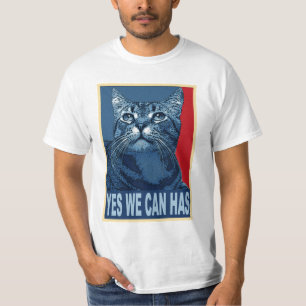 私達によってできるYesにTシャツがあります Tシャツ