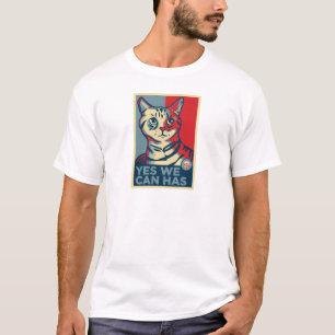 私達によってできるYesは持っています Tシャツ