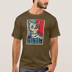 私達によってできるYesは持っています Tシャツ