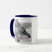 私達にキスハトギフトのマグを与えて下さい マグカップ (正面左)