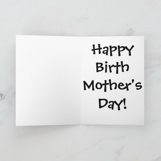 私達に世界の採用カードを与えるためにありがとう サンキューカード (内部)