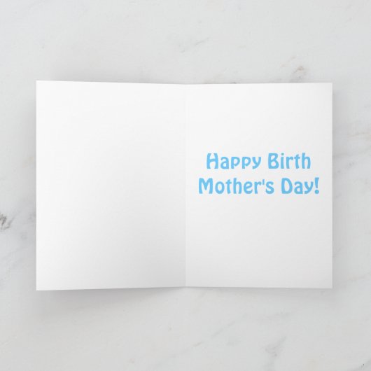 私達に世界を与えるためにありがとう サンキューカード (内部)