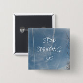 私達に吹きかけることを止めて下さい! Chemの道の実行主義ボタン 缶バッジ (正面&裏面)