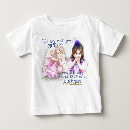 私達に親切さを示さないで下さい ベビーTシャツ (正面)