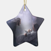 私達に、出生 セラミックオーナメント (左)