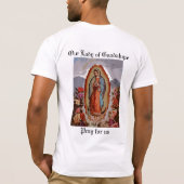 私達のために祈って下さい Tシャツ (裏面)