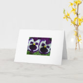 私達のまわりの天使完全に! 挨拶状 カード (黄色い花)