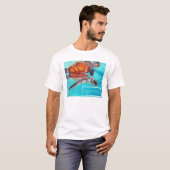 私達のウミガメのティーを救って下さい Tシャツ (正面フル)