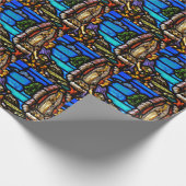 私達のグアダルペNuestra女性Senoraステンドグラス ラッピングペーパー (角)