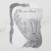 私達のゲストの結婚式招待状があって下さい 招待状 (正面/裏面)