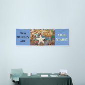 私達のナースは私達の星です!! 看護週の旗 横断幕 (トレードショー)