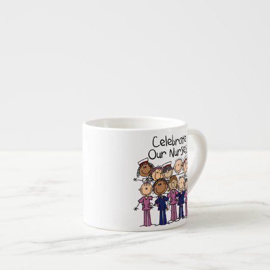 私達のナースを祝って下さい エスプレッソカップ (正面右)
