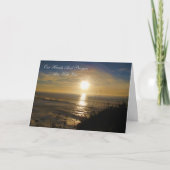 私達のハートおよび祈りの言葉はあなたとあります カード (正面)