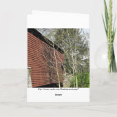 私達のハートおよび私達の祈りの言葉の~ 20にあります サンキューカード (裏面)