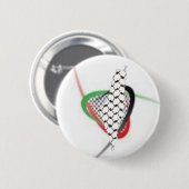 私達のハートのパレスチナ 缶バッジ (正面&裏面)