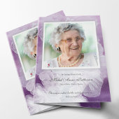 私達のハートの折ることの葬儀のサンキューカード| サンキューカード