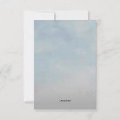 私達のハートの死別常にでありがとう サンキューカード (裏面)