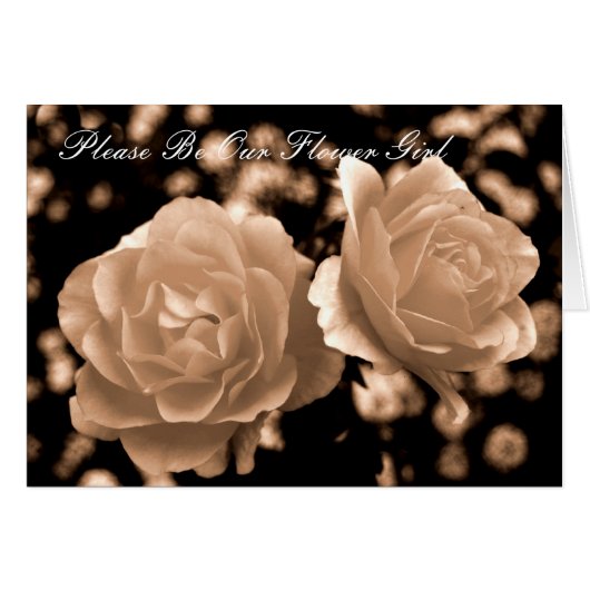 私達のフラワー・ガールがあって下さい (正面横)