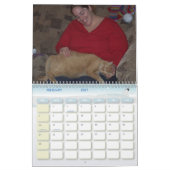 私達のマンゴの子犬 カレンダー (2月 2027)