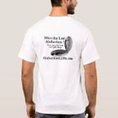 私達のロゴの現れているエイリアン背部によって Tシャツ (裏面)