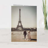 私達の一緒の初めてのクリスマスの休日の写真カード シーズンカード (裏面)