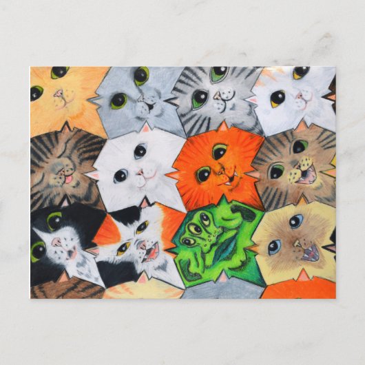 私達の中のエイリアン郵便はがき ポストカード (正面)