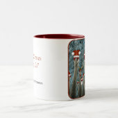 私達の中のメリーなクレーン ツートーンマグカップ (中央)