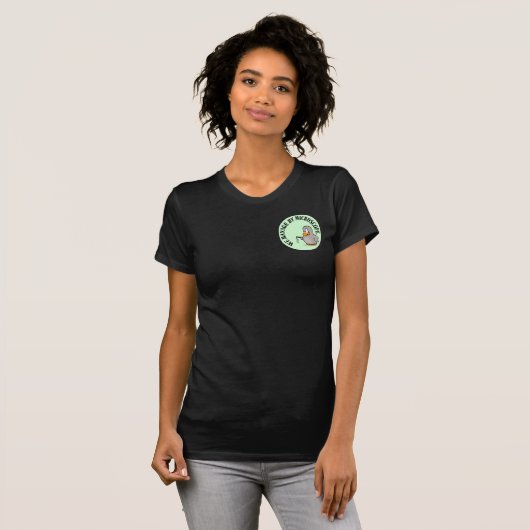 私達の会社はmicromanagementに新しい意味を与えます tシャツ (正面フル)