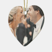 私達の初めてのクリスマスのオーナメント セラミックオーナメント (左)