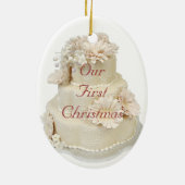 私達の初めてのクリスマスのオーナメント セラミックオーナメント (裏面)