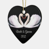 私達の初めてのクリスマスのオーナメント セラミックオーナメント (左)