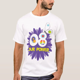 私達の力の人のワイシャツ Tシャツ