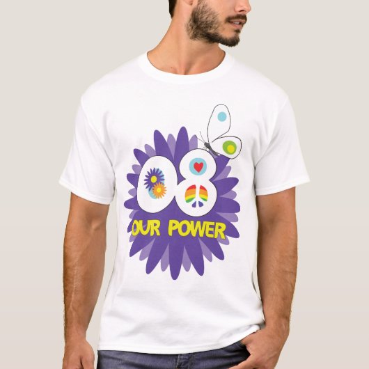 私達の力の人のワイシャツ Tシャツ (正面)