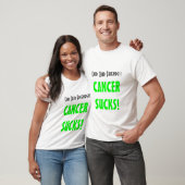私達の友人のため!! 、CANCERSUCKS! Tシャツ (ユニセックス)