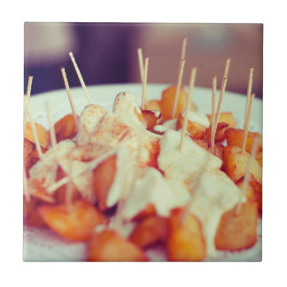 私達の台所からあなたのへの- Patatas Bravas! タイル