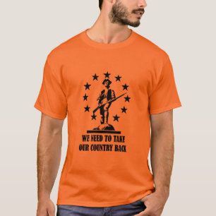 私達の国を取り戻して下さい Tシャツ