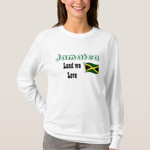 私達の土地のTシャツをジャマイカ賛美して下さい Tシャツ