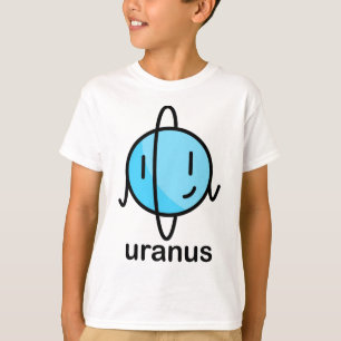 私達の大きい脂肪質の太陽系-天王星 Tシャツ