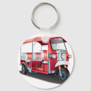 私達の大きい赤TUK TUK キーホルダー