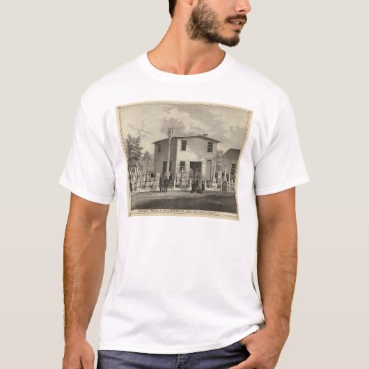 私達の大理石の仕事Raymond Tシャツ (正面)