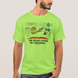 私達の太陽系簡潔に言えば Tシャツ